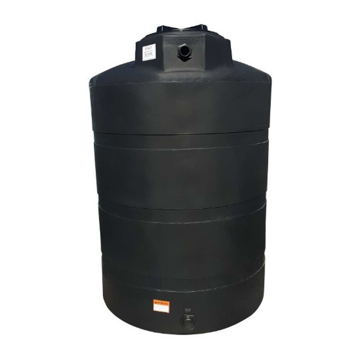 1,000 Gallon Vertical Water Storage Tank, 64'' Diameter x 80'' High