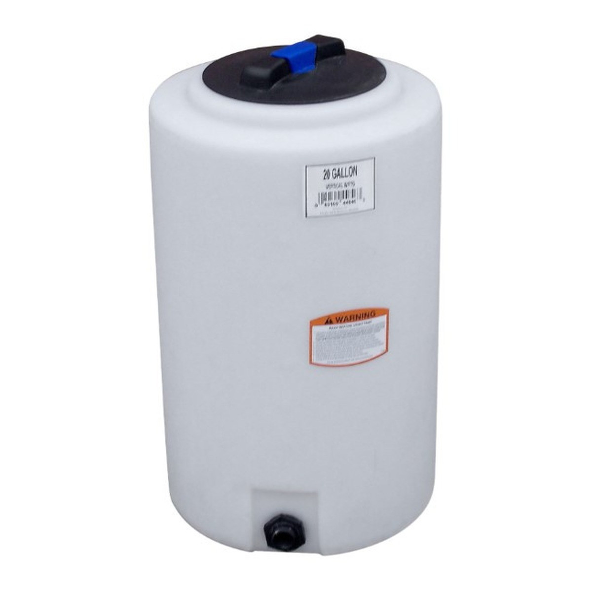 20 Gallon Vertical Storage Tank, 16'' Diameter x 28'' High