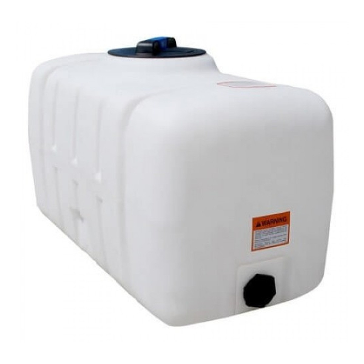 50 Gallon Flat Bottom Utility Tank, 19'' Wide x 38'' Deep x 23'' High