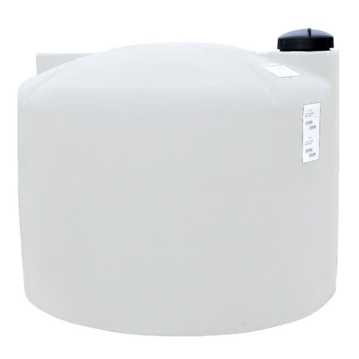 120 Gallon Vertical Plastic Storage Tank, 38'' Diameter x 31'' High