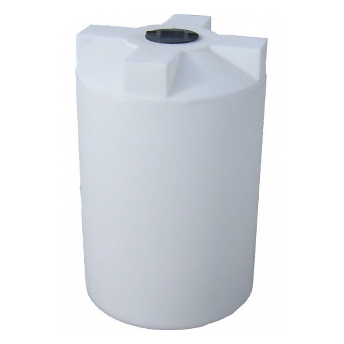 130 Gallon Vertical Plastic Storage Tank, 32'' Diameter x 46'' High