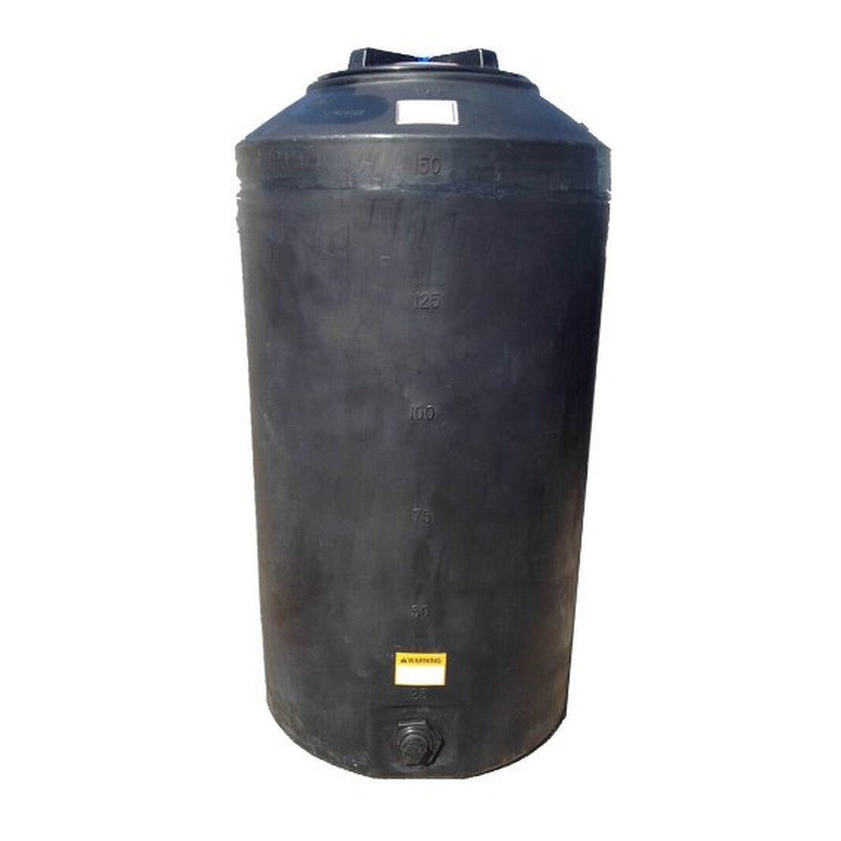 165 Gallon Vertical Water Storage Tank, 31'' Diameter x 56'' High