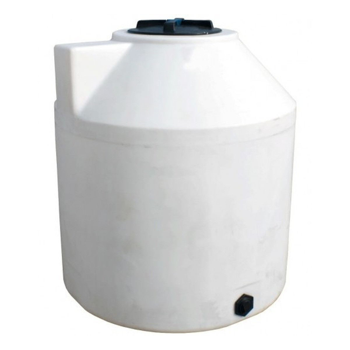305 Gallon Vertical Plastic Storage Tank, 46'' Diameter x 50'' High