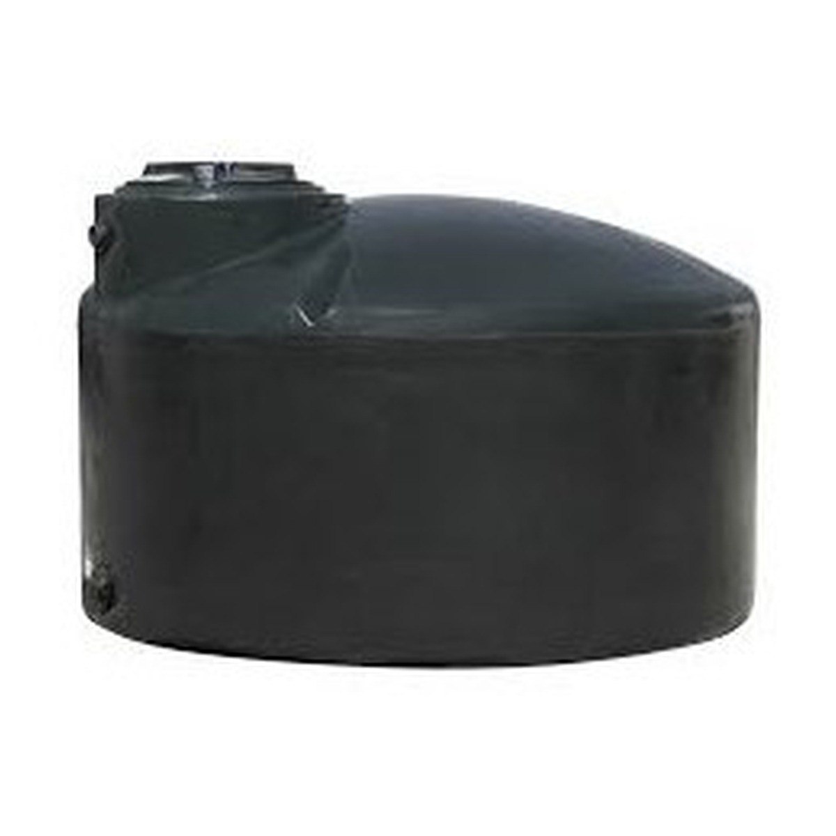 550 Gallon Vertical Water Storage Tank, 67'' Diameter x 44'' High