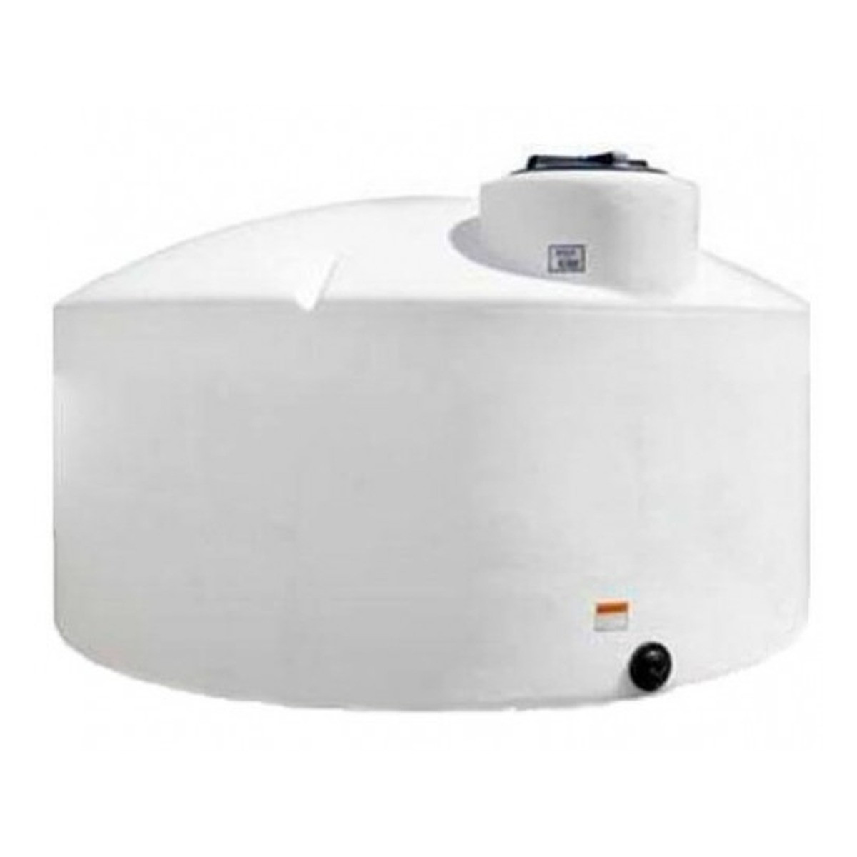 1,550 Gallon Vertical Plastic Storage Tank, 87'' Diameter x 67'' High