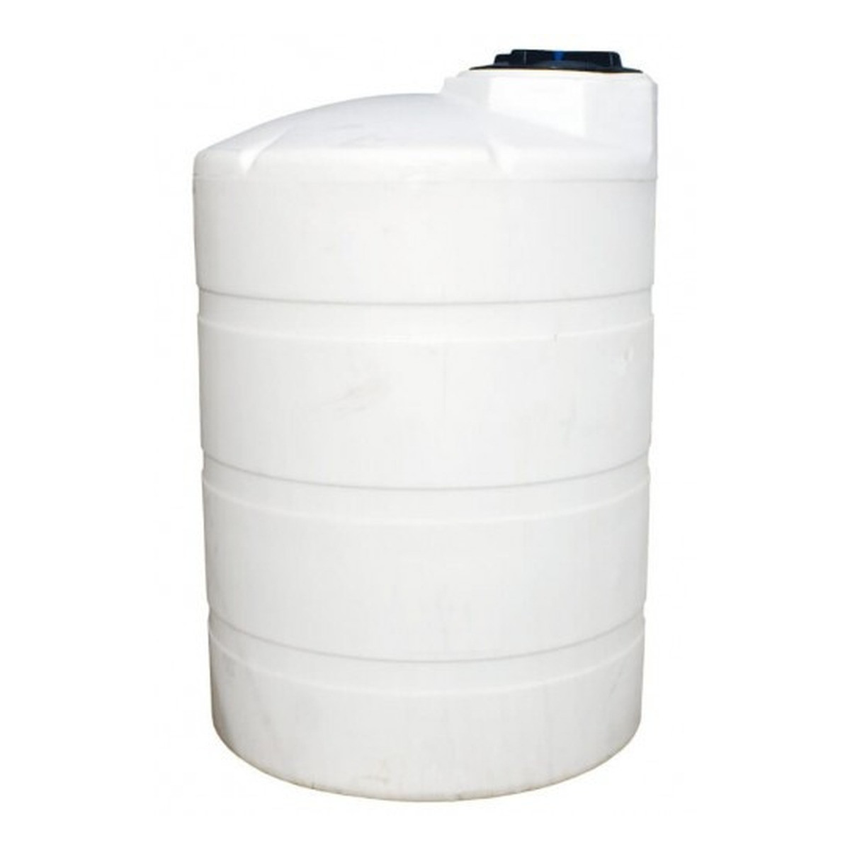 1,000 Gallon Vertical Plastic Storage Tank, 64'' Diameter x 80'' High