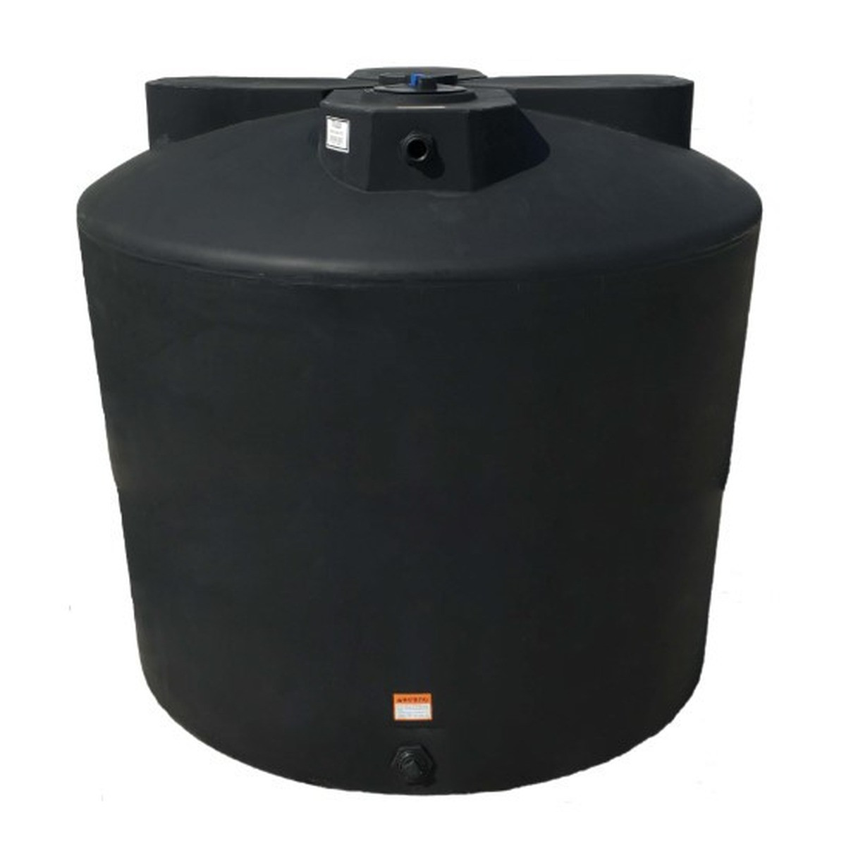 2,550 Gallon Vertical Water Storage Tank, 93'' Diameter x 95'' High