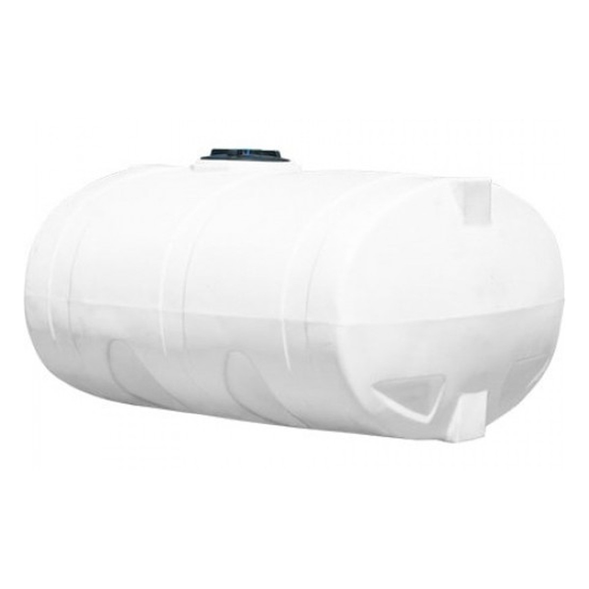 1,000 Gallon White Elliptical Tank, 79'' Wide x 90'' Deep x 55'' High