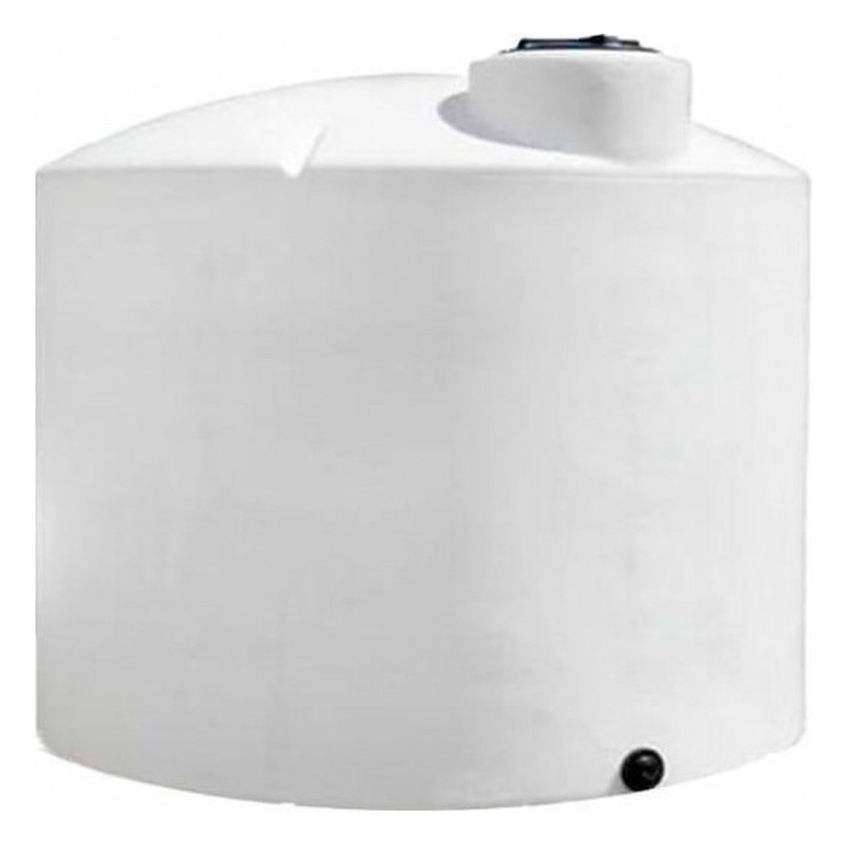 3,000 Gallon Vertical Plastic Storage Tank, 102'' Diameter x 93'' High, Model 43136