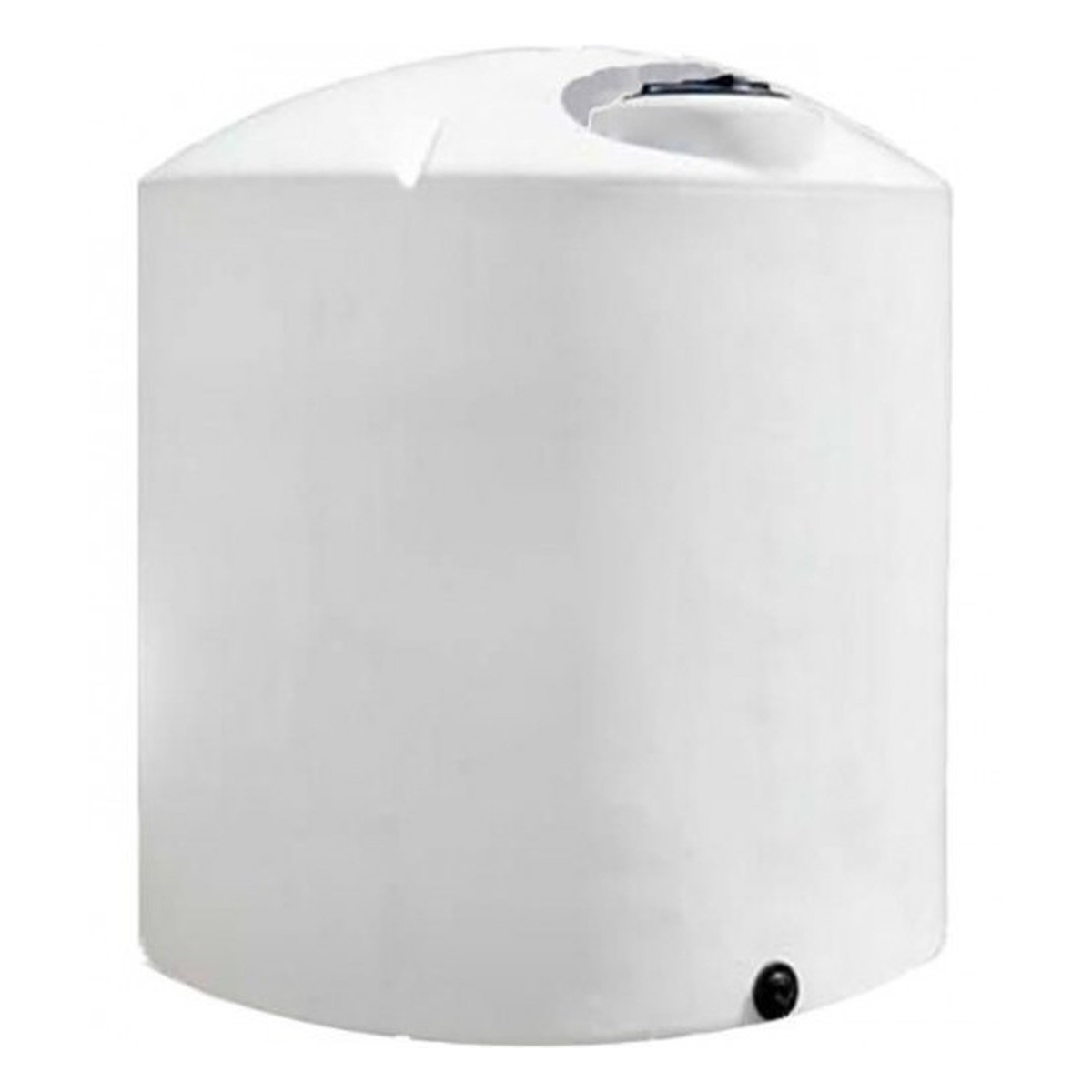 5,000 Gallon Vertical Plastic Storage Tank, 102'' Diameter x 152'' High