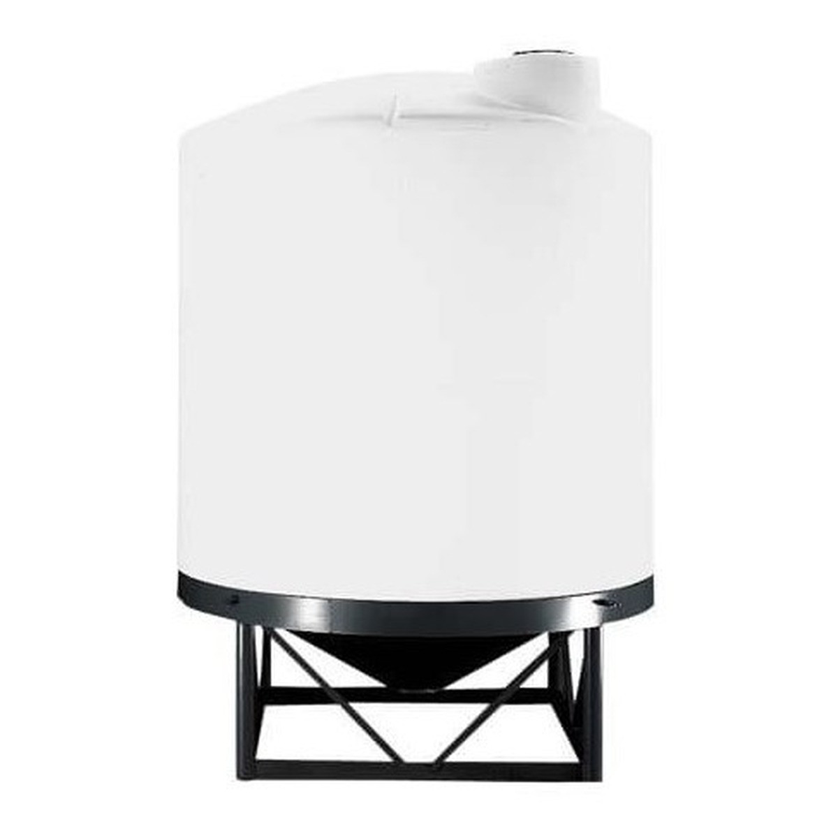5,500 Gallon Cone Bottom Tank, 119'' Diameter x 148'' High