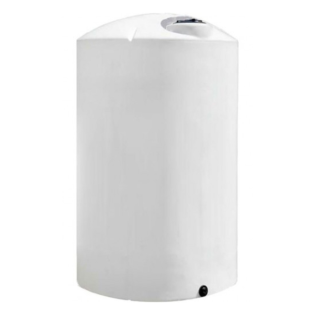6,000 Gallon Vertical Plastic Storage Tank, 102'' Diameter x 182'' High
