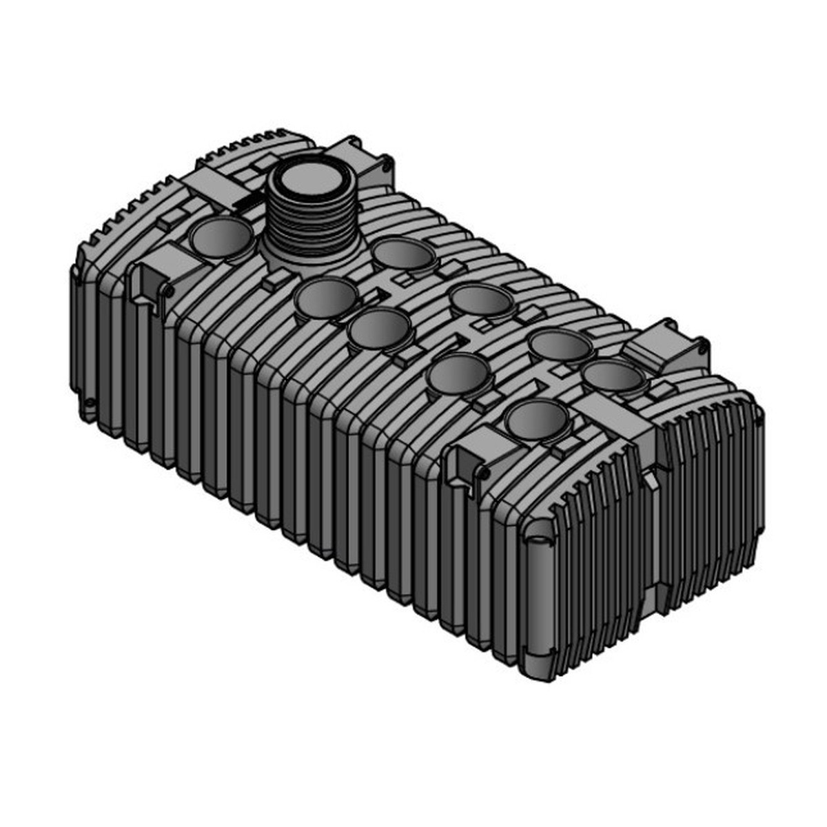 5,025 Gallon Below-Ground Holding Tank, 102'' Wide x 211'' Deep x 96'' High