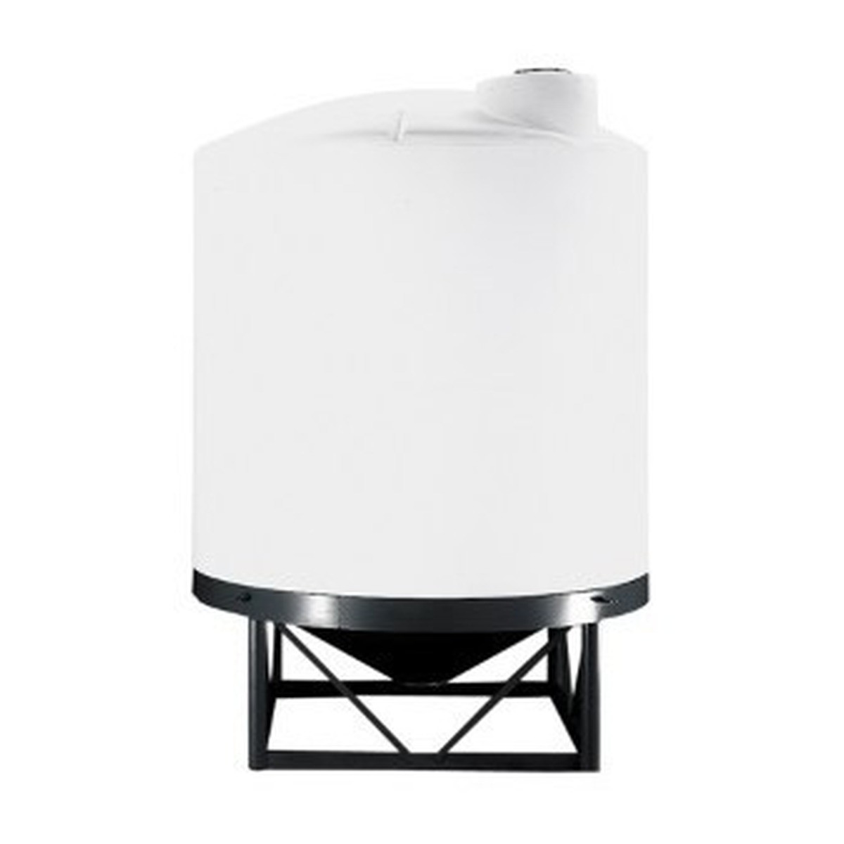 10,000 Gallon Cone Bottom Tank, 141'' Diameter x 180'' High