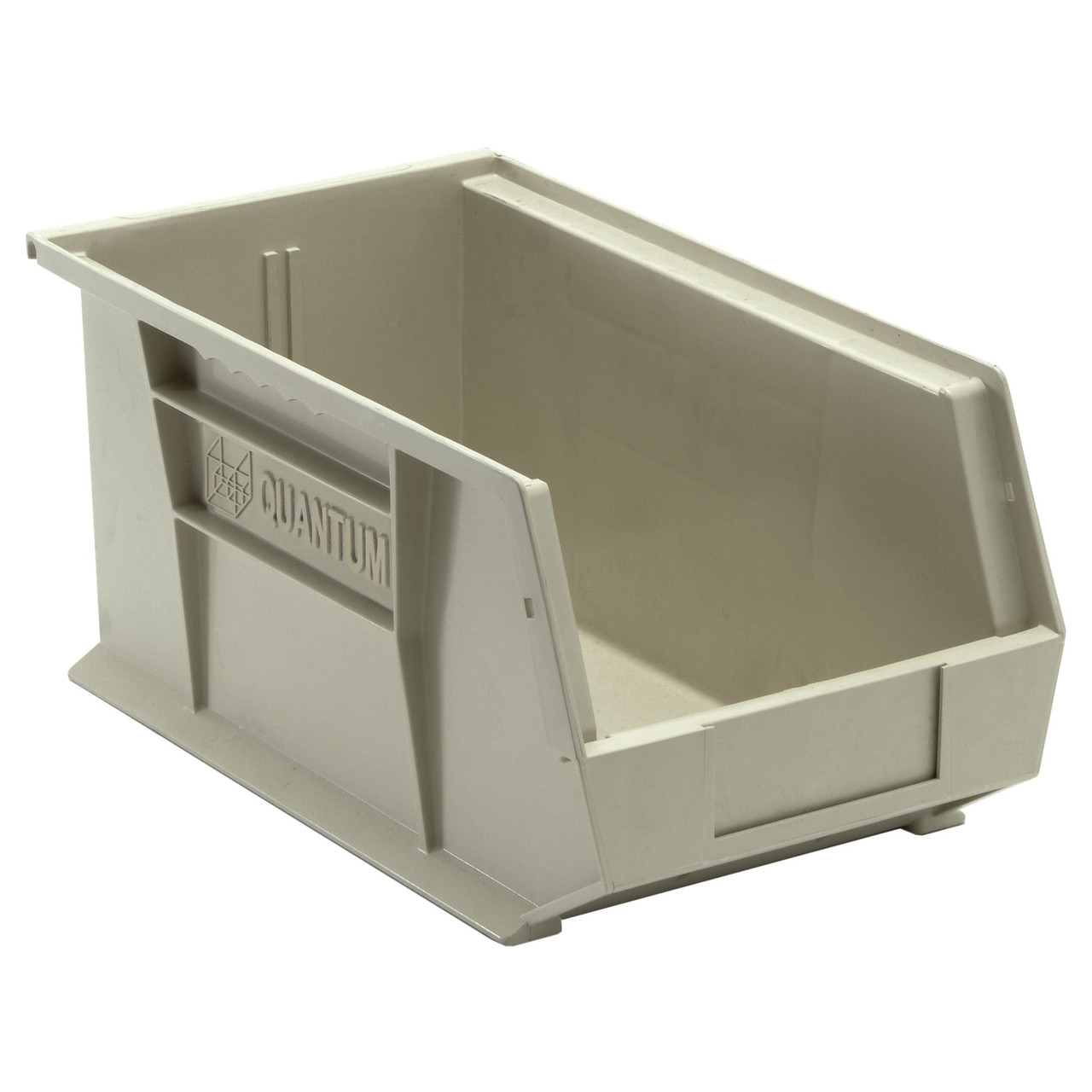 Stone Ultra Stack and Hang Bins 14.75'' W x 8.25'' D x 7'' H - Case of 12 (14.75 in W x 7 in D x 8.25 in H)