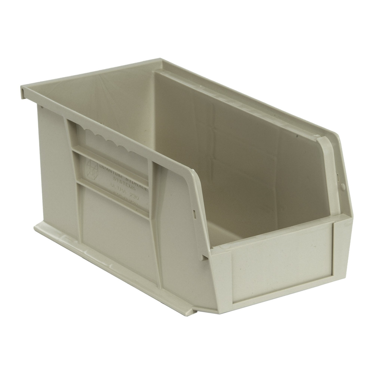 Stone Ultra Stack and Hang Bins 10.88'' W x 5.5'' D x 5'' H - Case of 12 (10.88 in W x 5 in D x 5.5 in H)