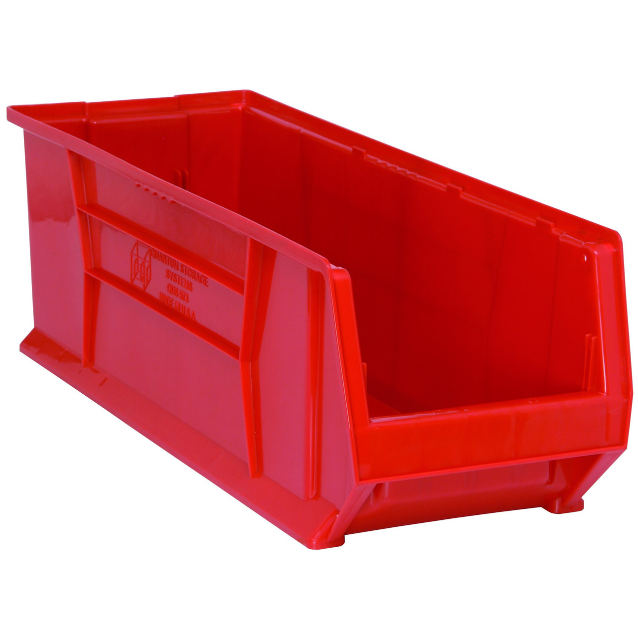 Red Hulk Container 29.88'' W x 11'' D x 10'' H - Case of 4 (29.875 in W x 10 in D x 11 in H)