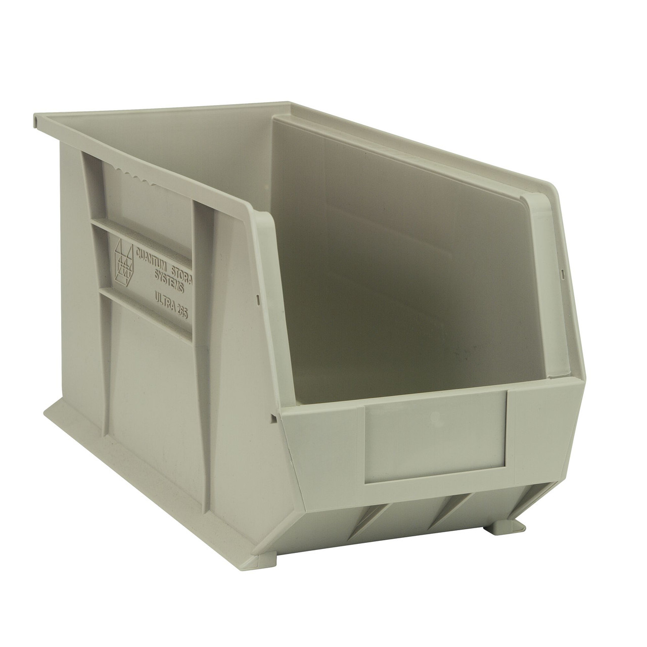 Stone Ultra Stack and Hang Bins 18'' W x 8.25'' D x 9'' H - Case of 6 (18 in W x 9 in D x 8.25 in H)