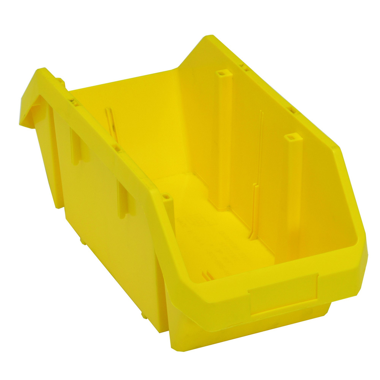 Yellow QuickPick Double Sided Bin 18.5'' L x 8.38'' W x 7'' H Case of 10 (18.5 in W x 7 in D x 8.38 in H)