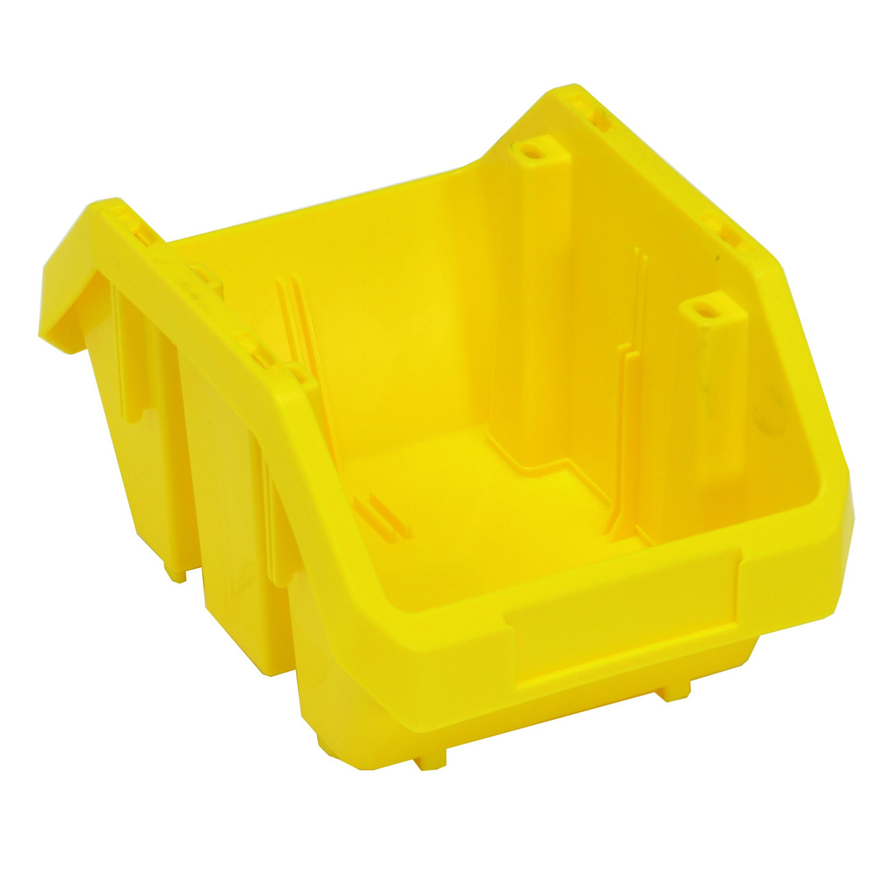 Yellow QuickPick Double Sided Bin 9.5'' L x 6.63'' W x 5'' H Case of 20 (9.5 in W x 5 in D x 6.63 in H)