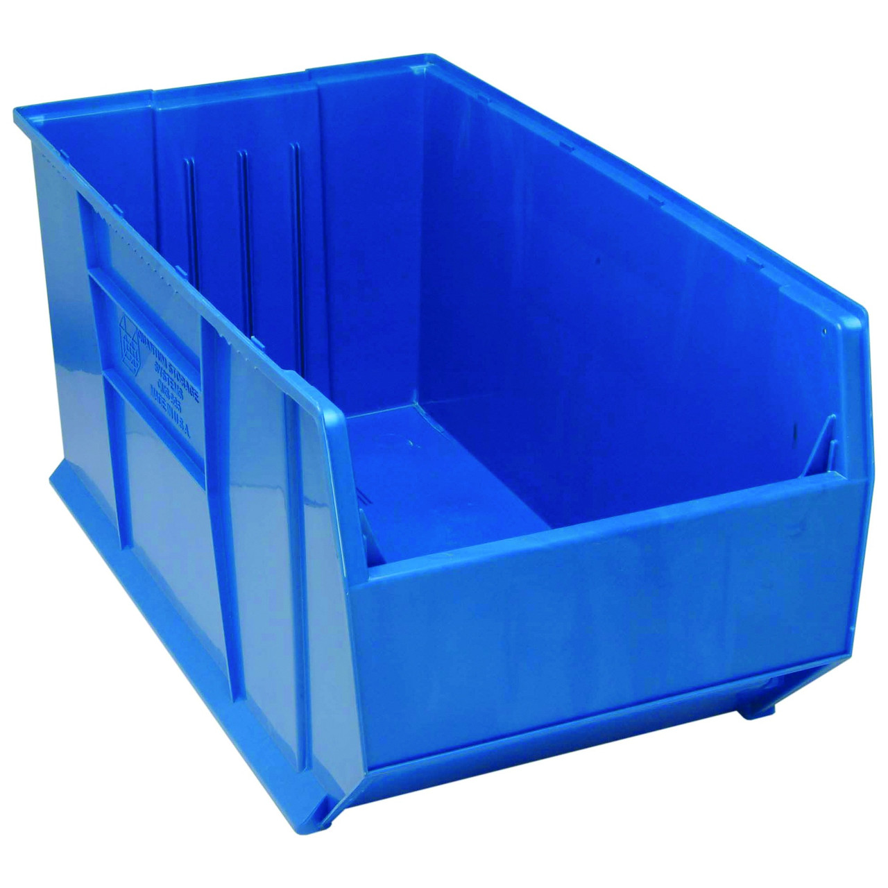Hulk 36'' Stackable Storage Container 35.875''L x 19.875''W x 17.5''H - Blue (35.875 in W x 17.5 in D x 19.875 in H)