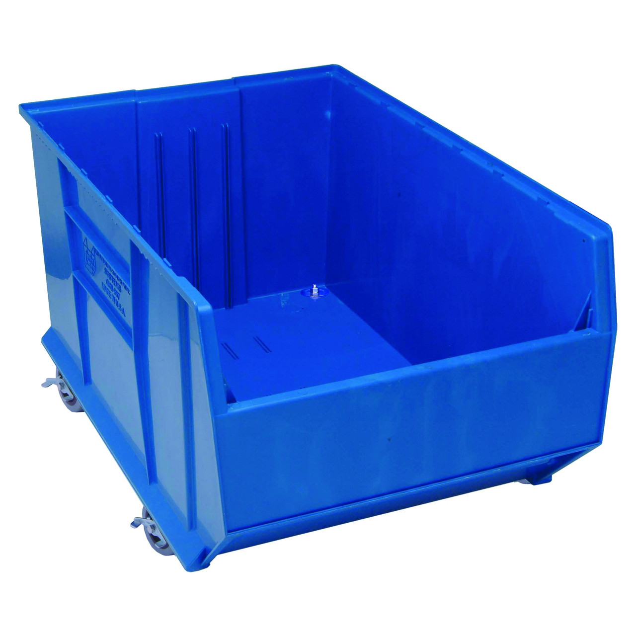 Hulk 36'' Mobile Stackable Storage Container 35.875''L x 23.875''W x 20.5''H - Blue (35.875 in W x 17.5 in D x 23.875 in