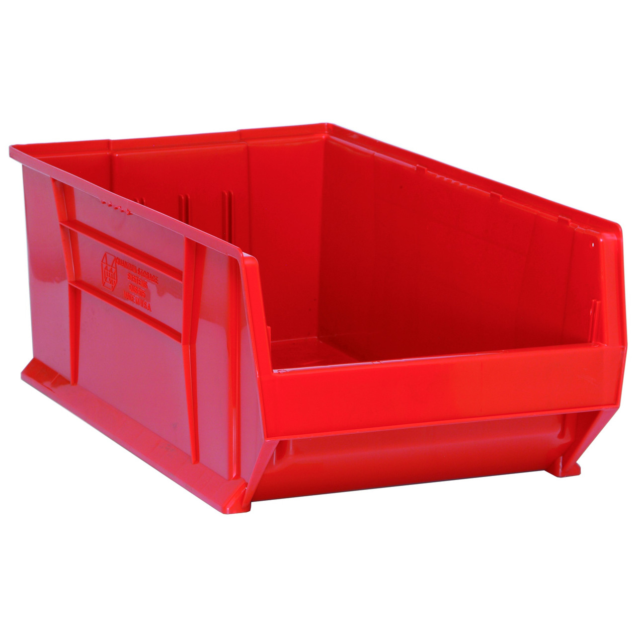 Hulk 30'' Stackable Storage Container 29.875''L x 18.25''W x 12''H - Red (29.875 in W x 12 in D x 18.25 in H)