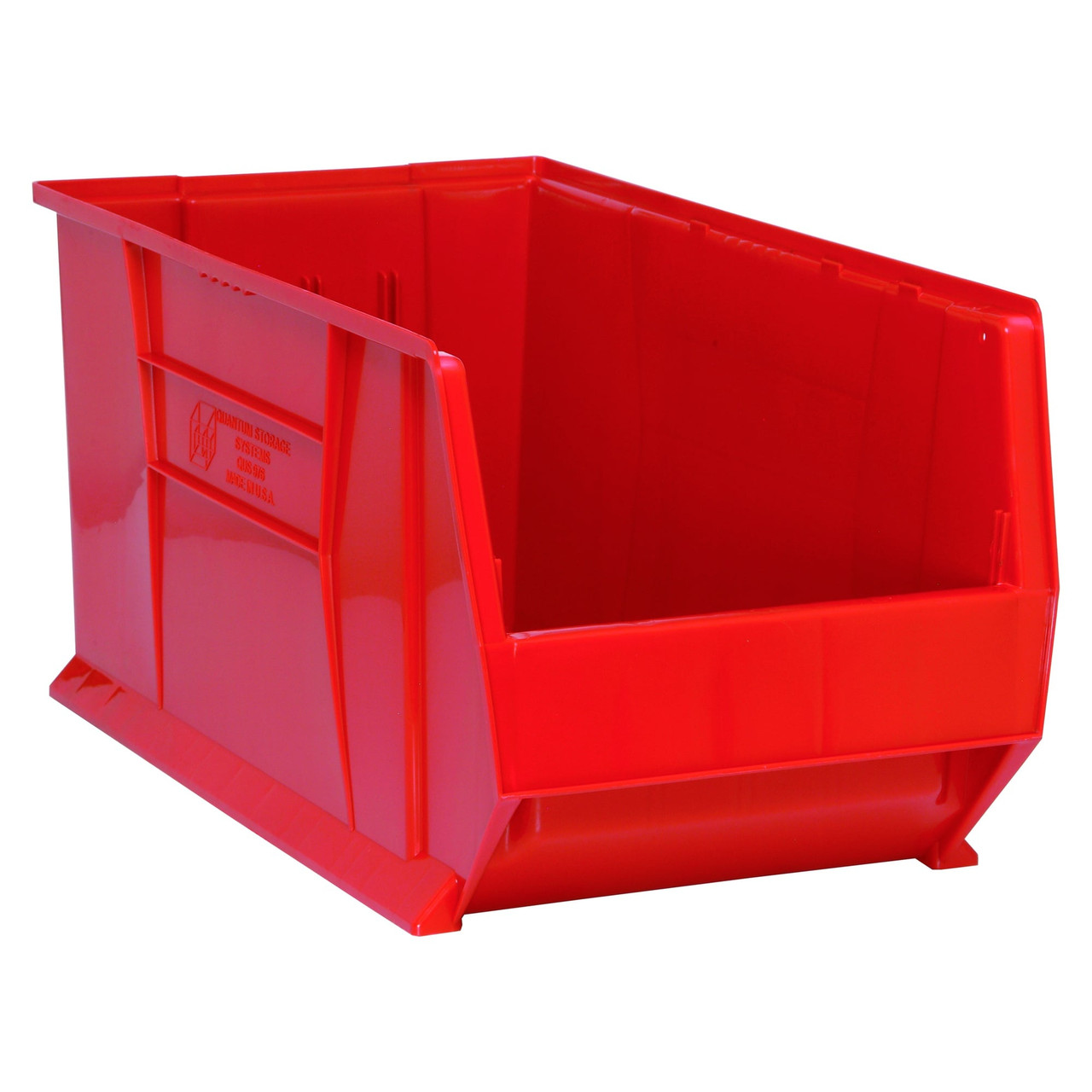 Hulk 30'' Stackable Storage Container 29.875''L x 16.5''W x 15''H - Red (29.875 in W x 15 in D x 16.5 in H)