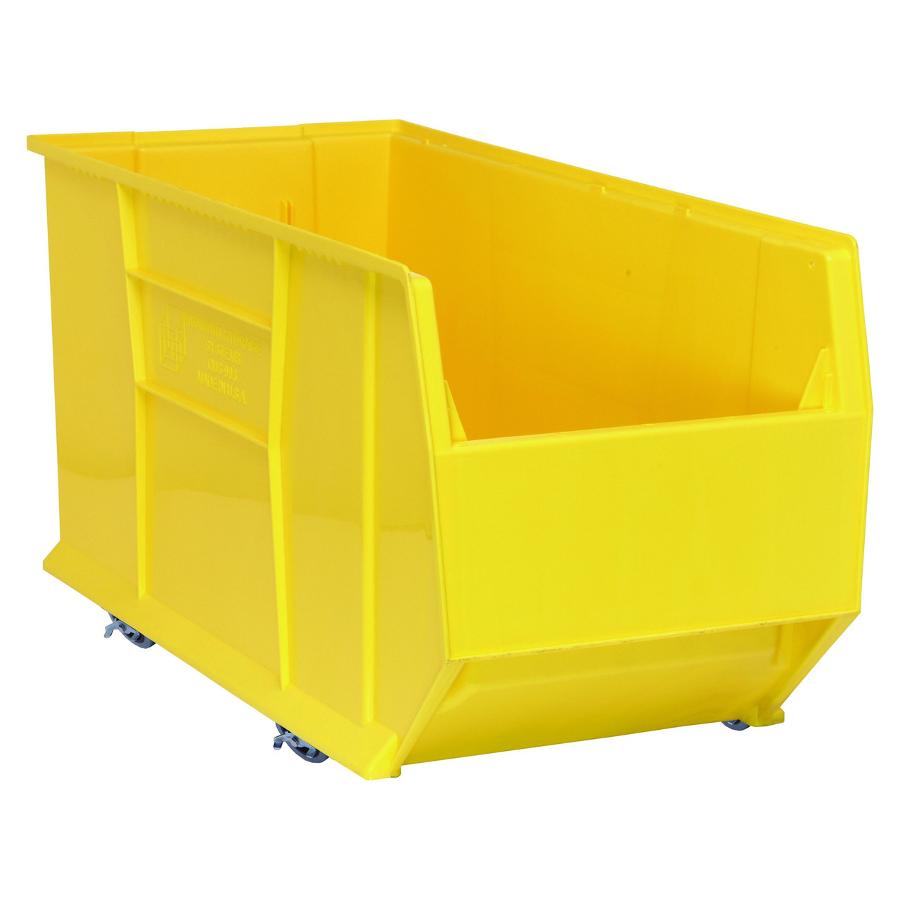 Hulk 36'' Mobile Stackable Storage Container - Yellow | 35.875''L