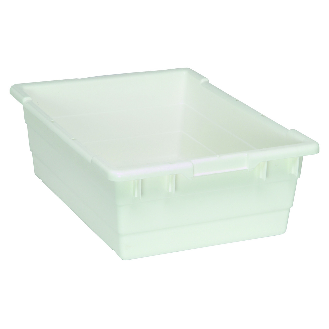 Cross Stack Tub - White - 9.81 Gallon for small parts storage