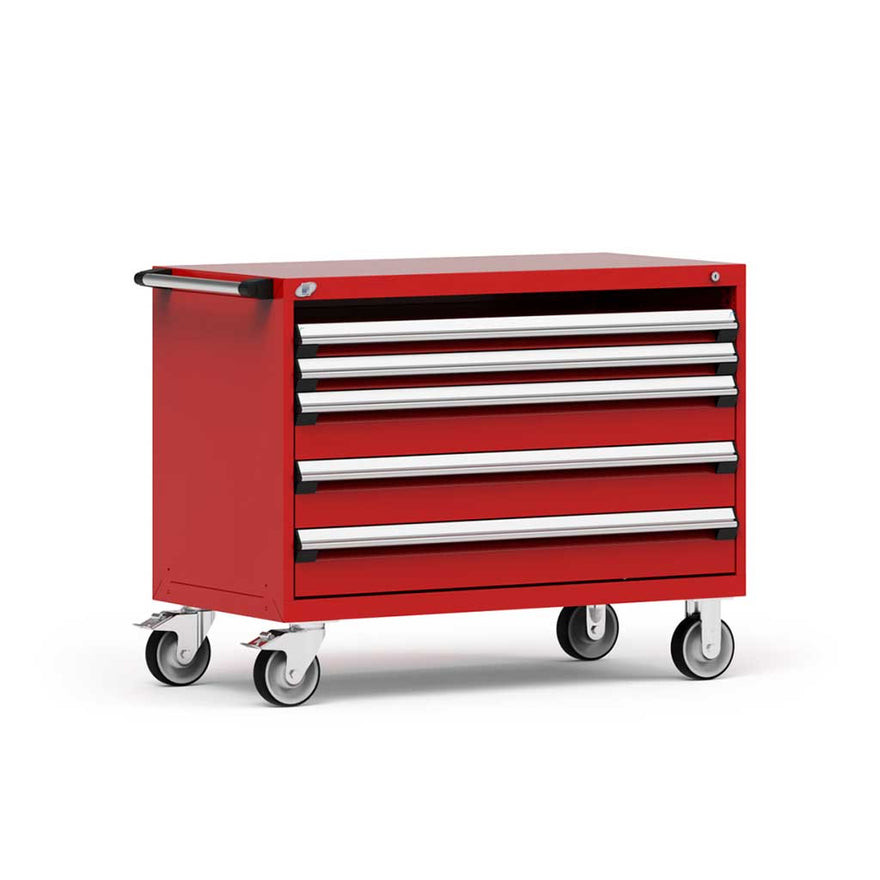 4-Drawer Heavy-Duty Mobile Drawer Cabinet 48'' W x 27D - R5BHG-3016