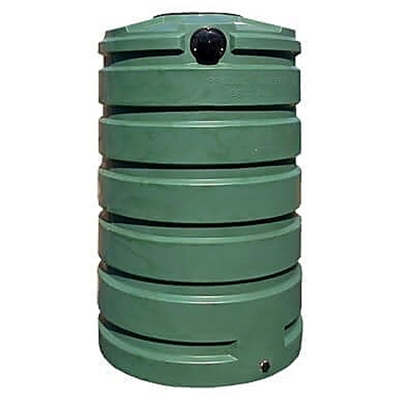 205 Gallon Vertical Water Storage Tank - 35 inch D x 60 inch H - Polyethylene - Above Ground for storage