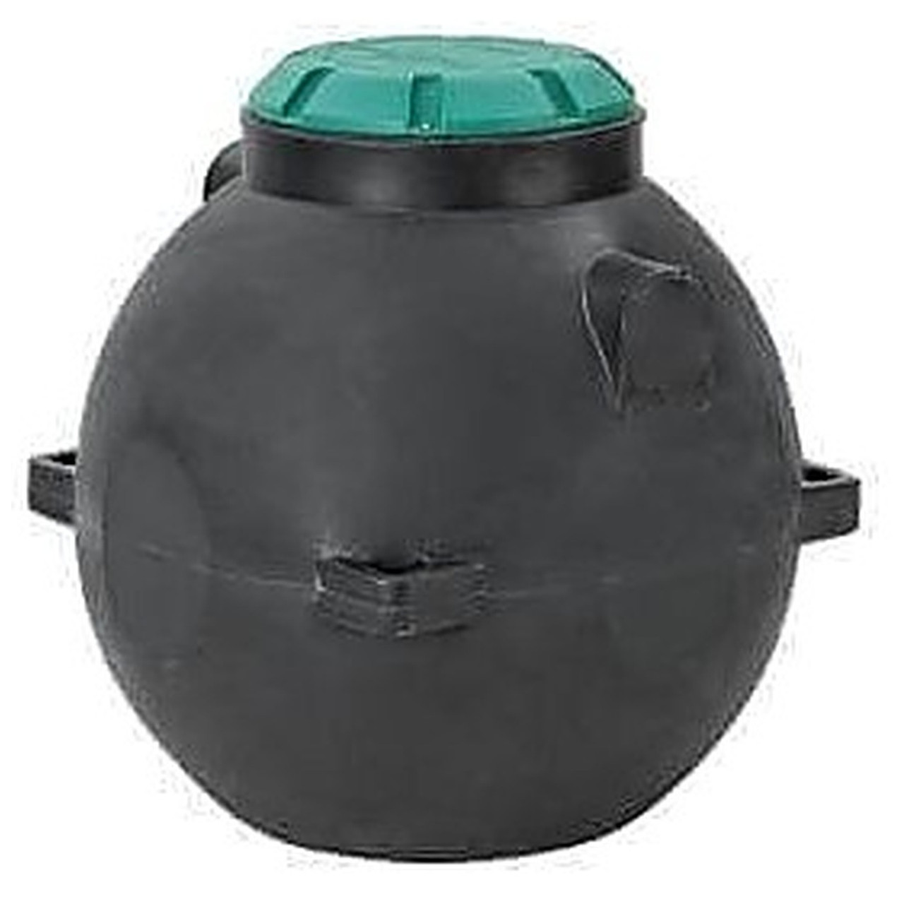 300 Gallon Underground Septic Pump Tank - 48.5 inch W x 48.5 inch D x 53 inch H - Polyethylene - Grey for storage