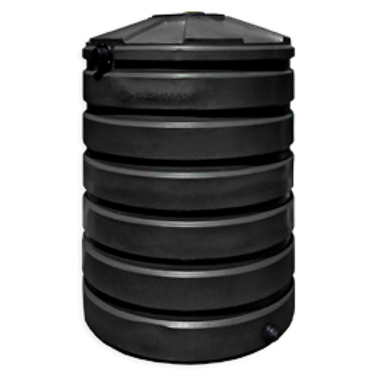 330 Gallon Vertical Water Storage Tank - 41 inch D x 63 inch H - Polyethylene - Above Ground for storage
