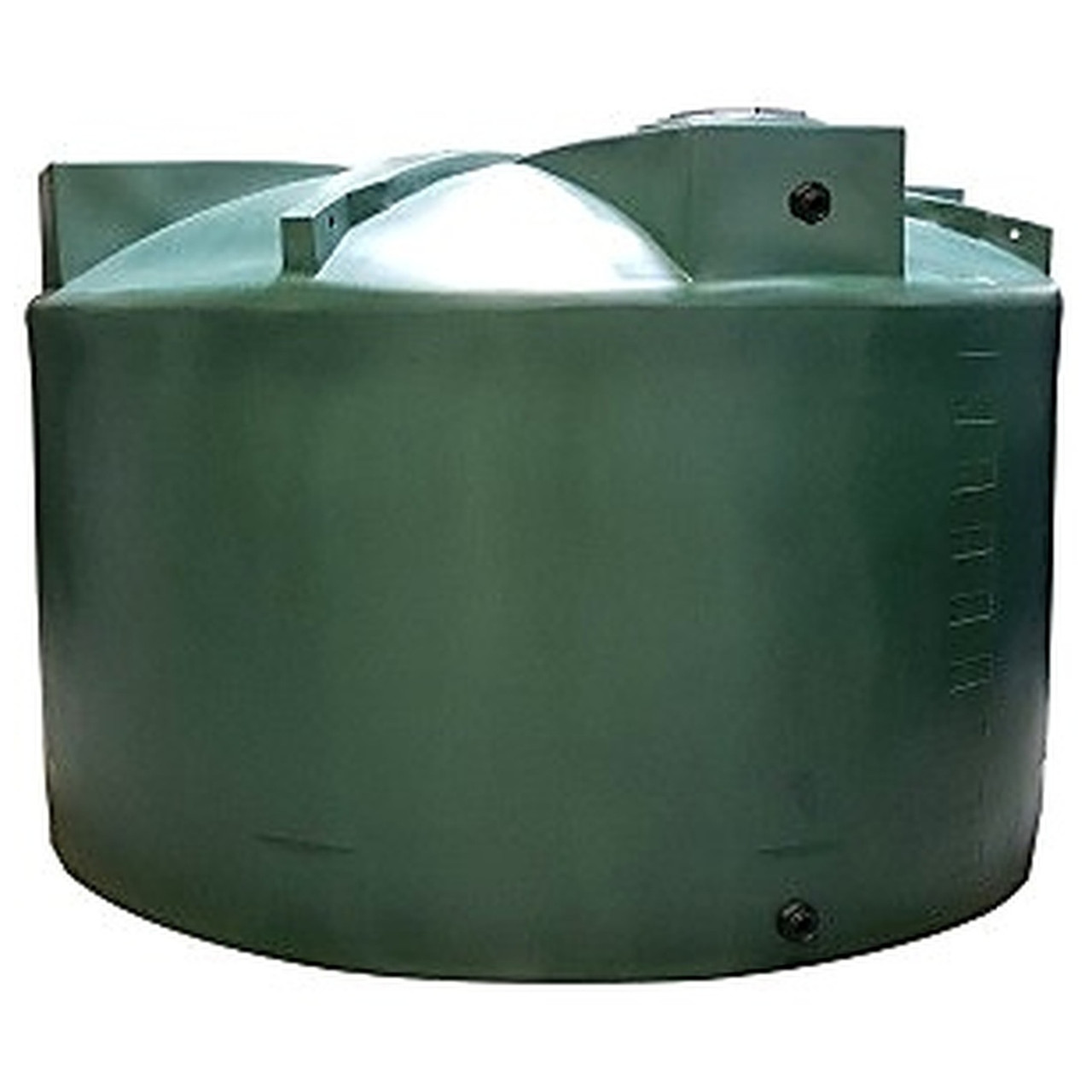 5000 Gallon Rainwater Collection Tank - 140 inch W x 140 inch D x 92 inch H - Polyethylene - Above Ground