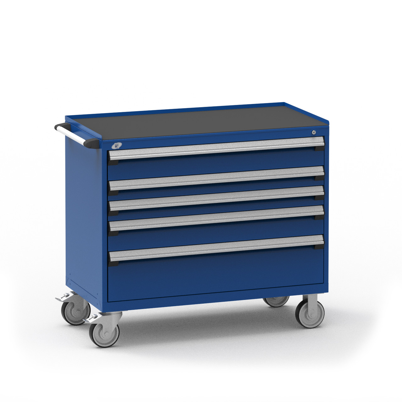 5-Drawer Heavy-Duty Mobile Drawer Cabinet 48'' W x 24D - R5BHE-3403
