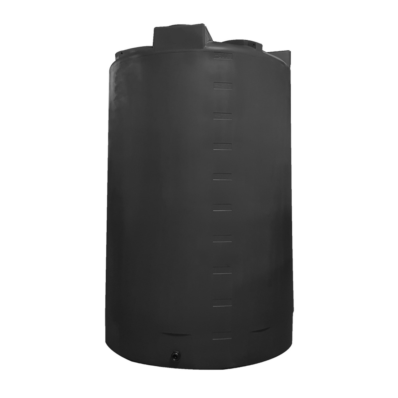 5000 Gallon Rainwater Collection Tank - 102 inch W x 102 inch D x 158 inch H - Polyethylene - Above Ground for
