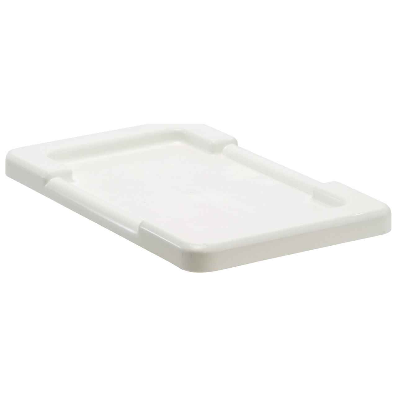 Lug Lid for Cross Stack Tubs - White for storage