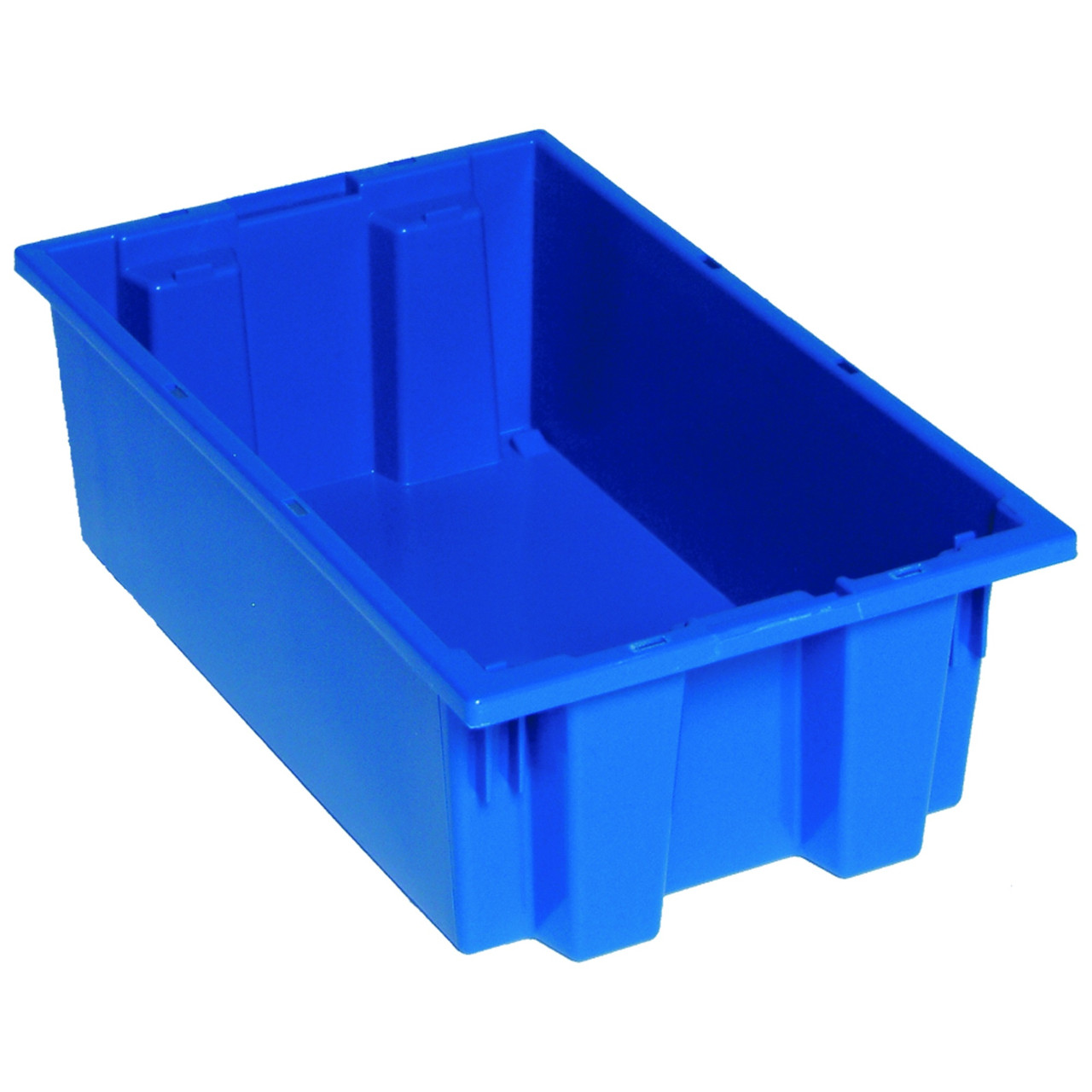 Stack and Nest Tote - Blue for small parts storage