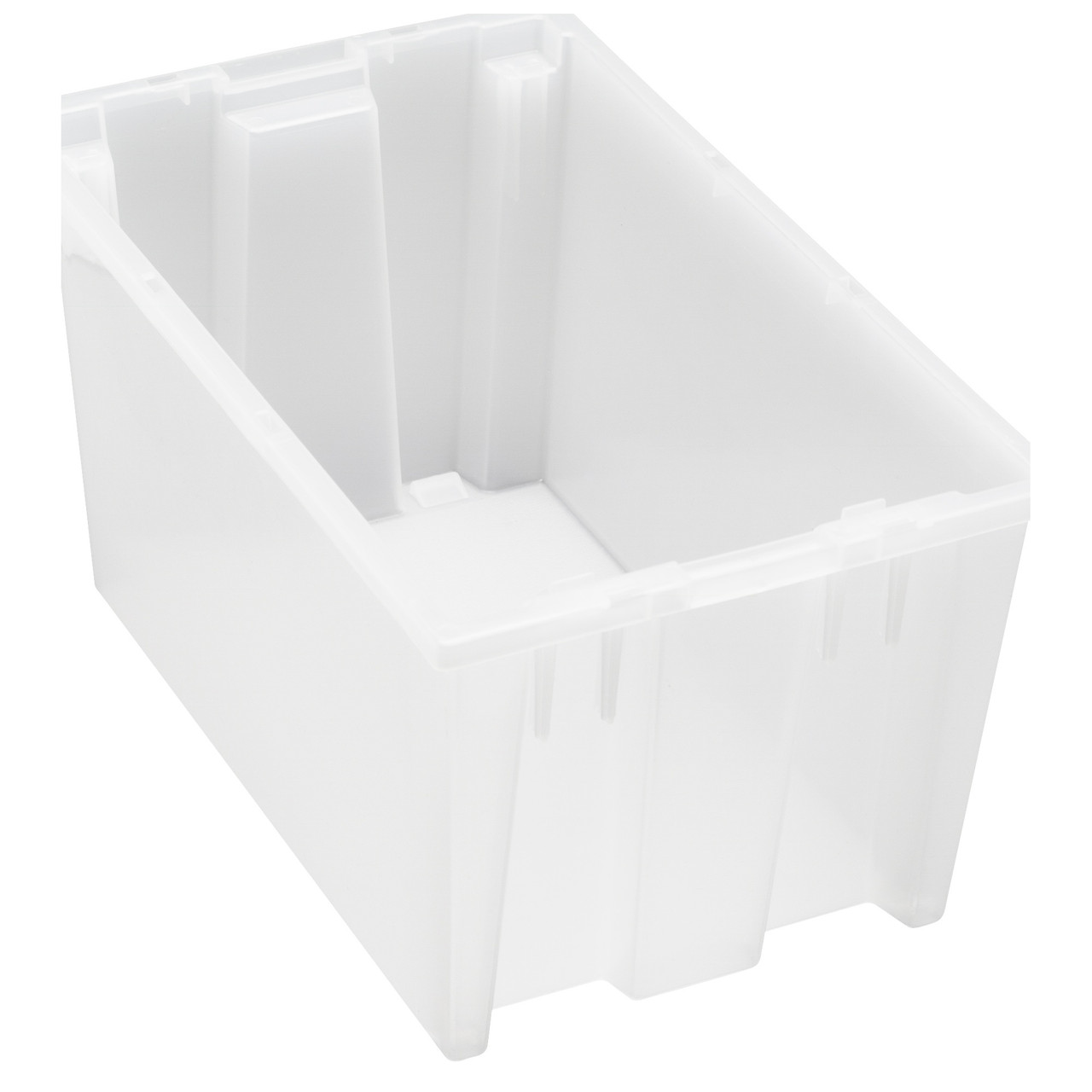 Stack and Nest Tote - Clear for small parts storage
