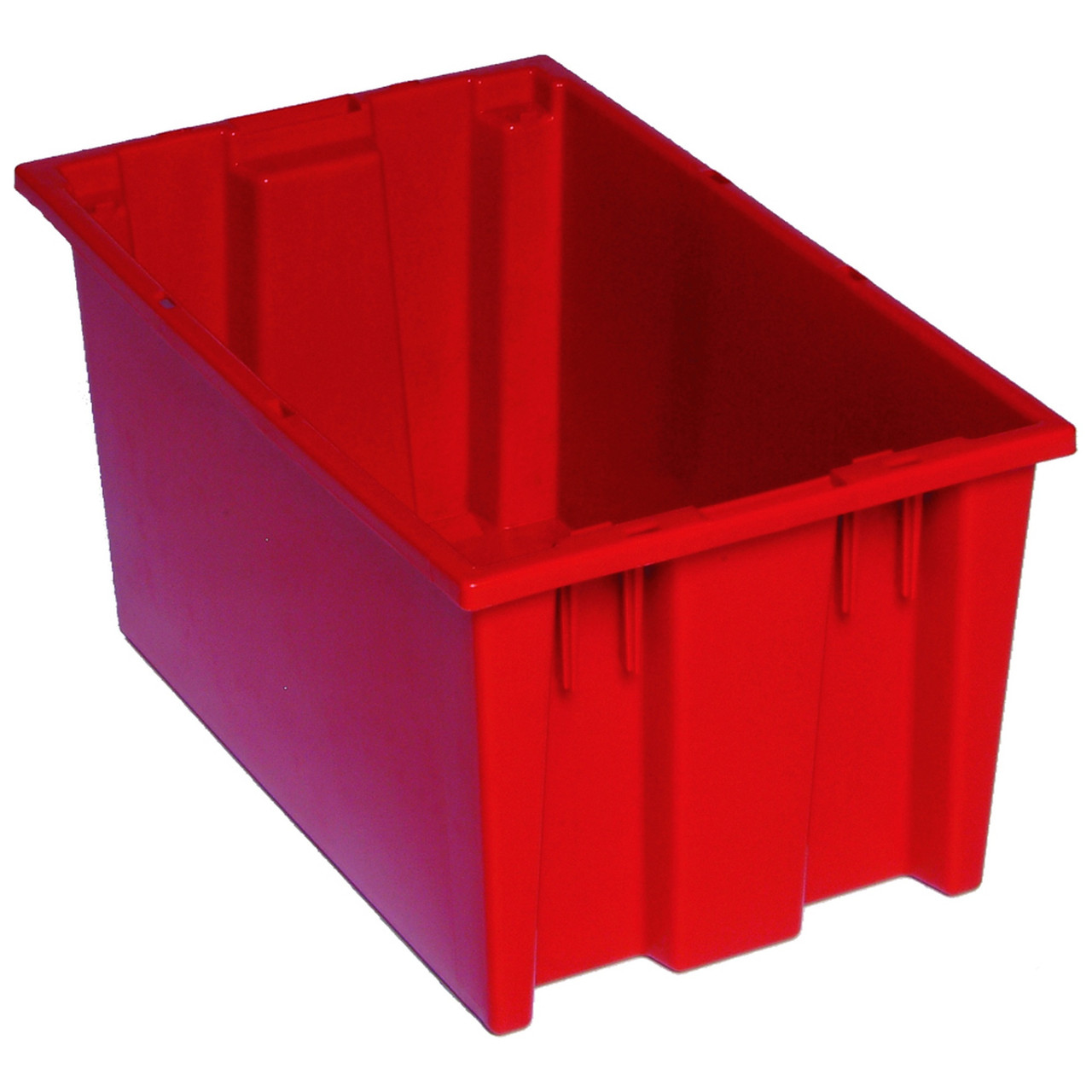 Stack and Nest Tote - Red for small parts storage