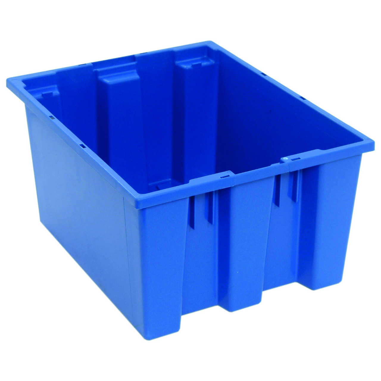 Stack and Nest Tote - Blue for small parts storage
