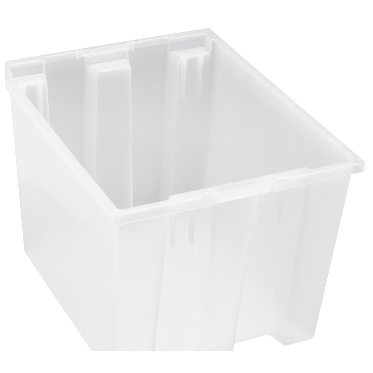 Stack and Nest Tote - Clear for small parts storage