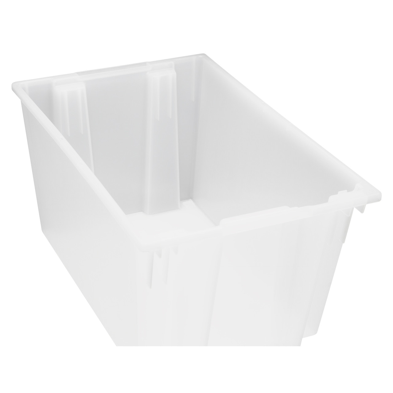 Stack and Nest Tote - Clear for small parts storage