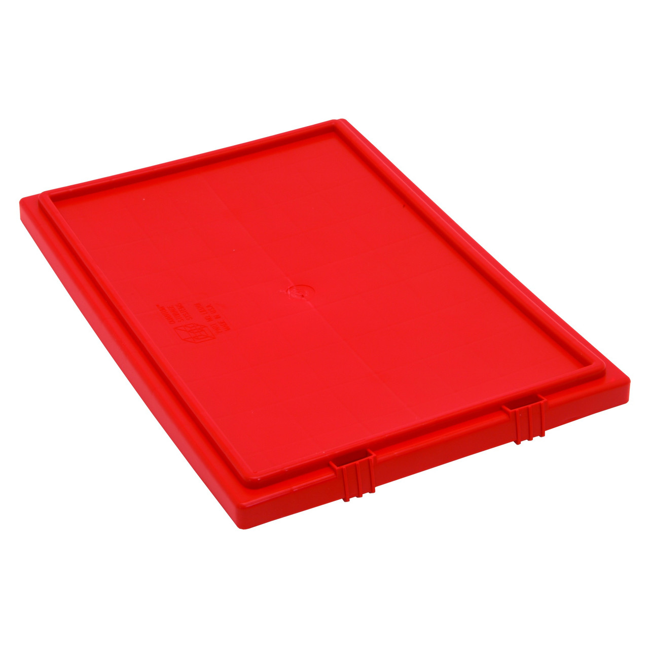 Lid for Stack and Nest Totes - Red for storage