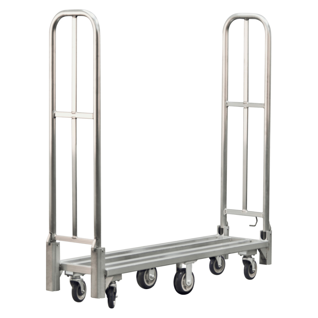Heavy Duty Aluminum Folding Utility Cart with Handle - 1,500 lb Capacity for storage