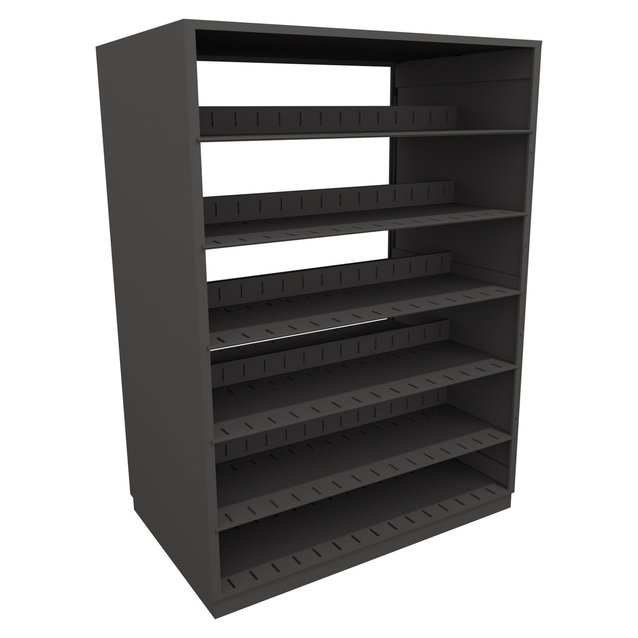 4-Post Double Entry Starter Shelving Unit - 6 Openings storage rack