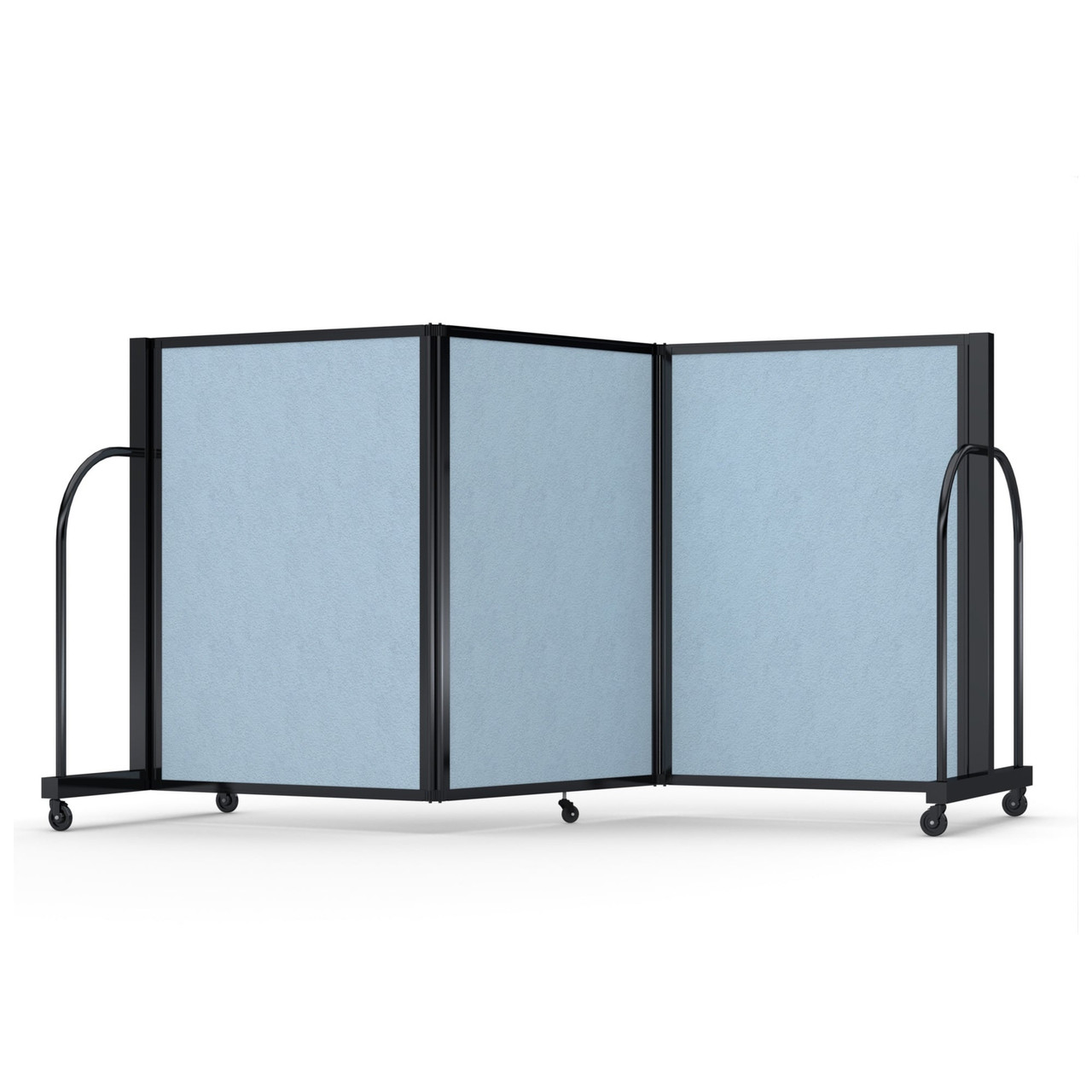 Full Motion Room Divider - Blue Tide Vinyl, 3 Panels