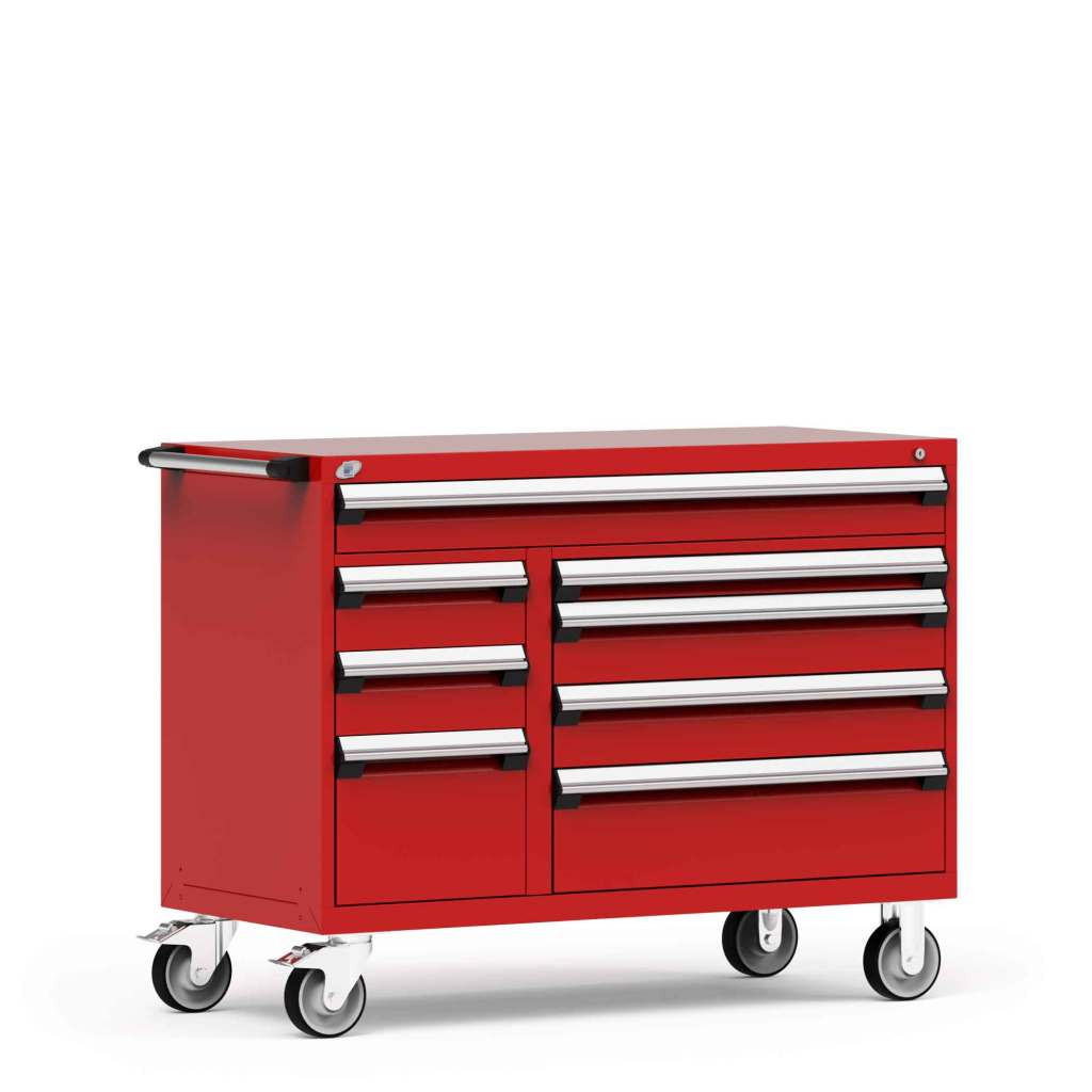 Multi-Drawer Mobile Cabinet  - 8 Drawers - 54'' W x 24''D - R5GJE-3404