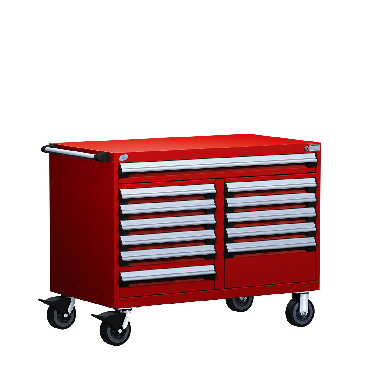 Multi-Drawer Mobile Cabinet  - 12 Drawers - 48'' W x 24''D - R5GHE-3004
